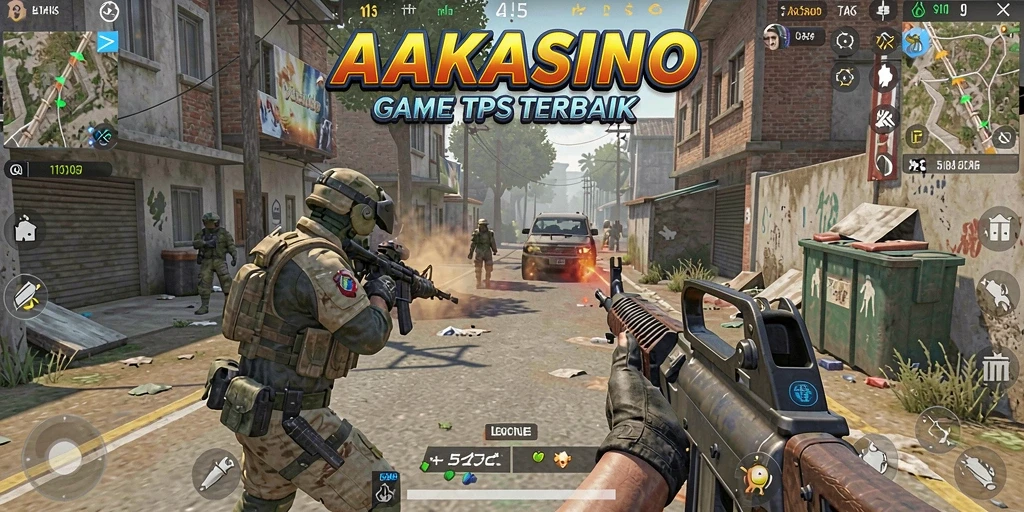 Tampilan gameplay AAKASINO yang mendebarkan dan grafis tinggi.