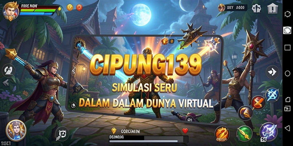 Screenshot utama CIPUNG138 menunjukkan gameplay mendebarkan dan interaktif.