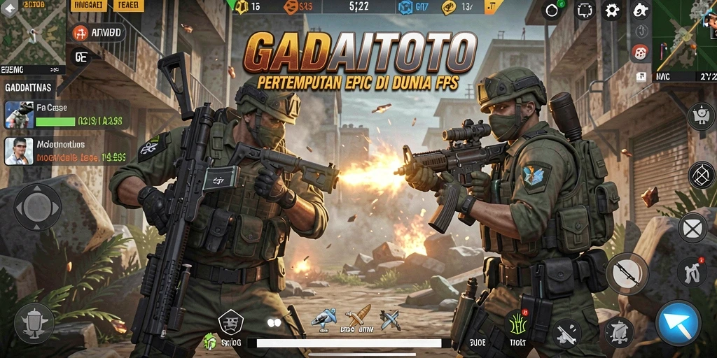 Screenshot gameplay GADAITOTO yang menegangkan dan seru.