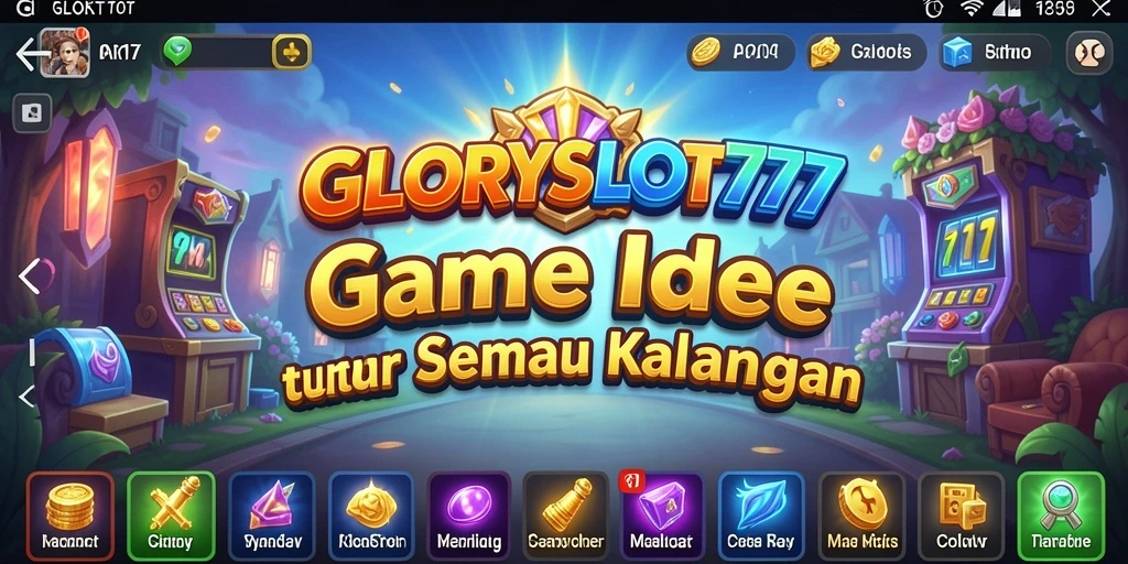 Gameplay seru dalam GLORYSLOT777 dengan putaran slot yang mengasyikkan.