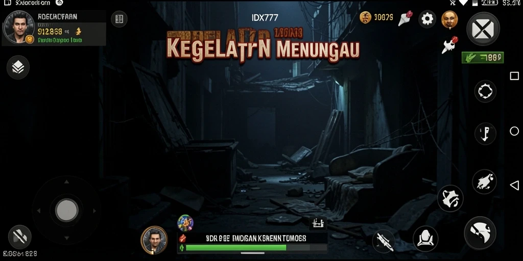 Screenshot menampilkan permainan menegangkan di IDX777.