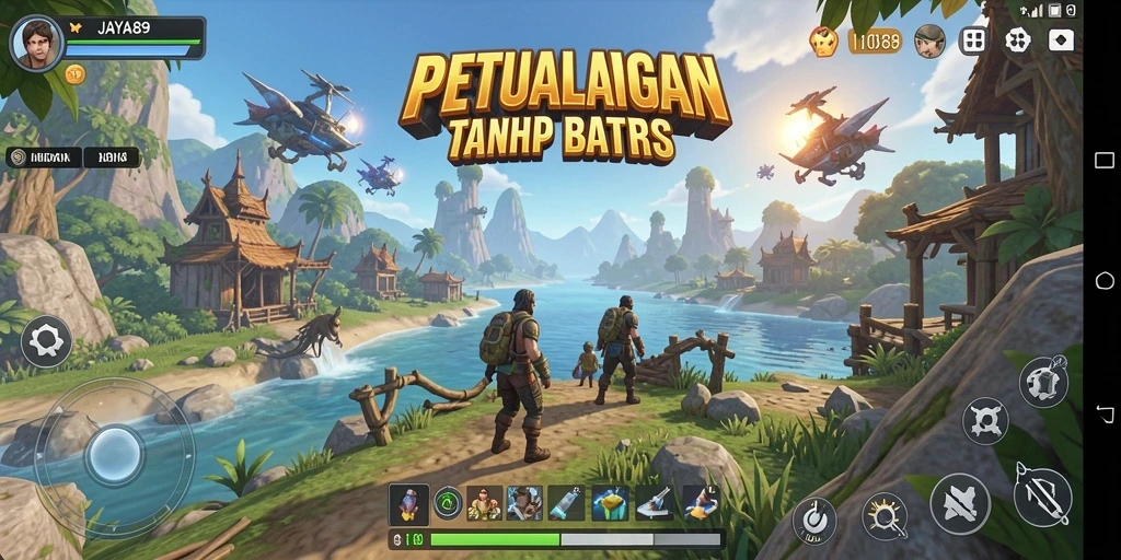 Tampilan gameplay <strong>JAYA89</strong> yang memukau dengan petualangan terbuka.