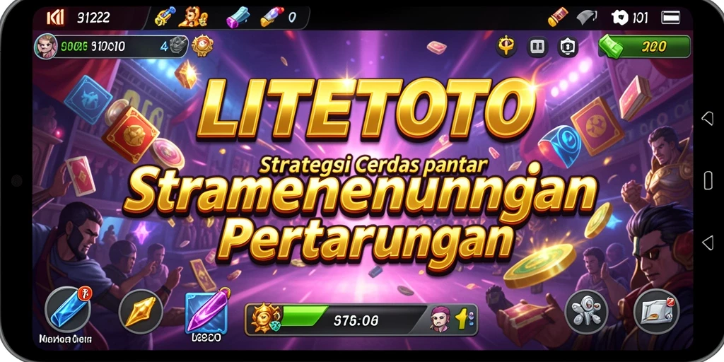 Tampilan gameplay yang mendebarkan di LITETOTO.