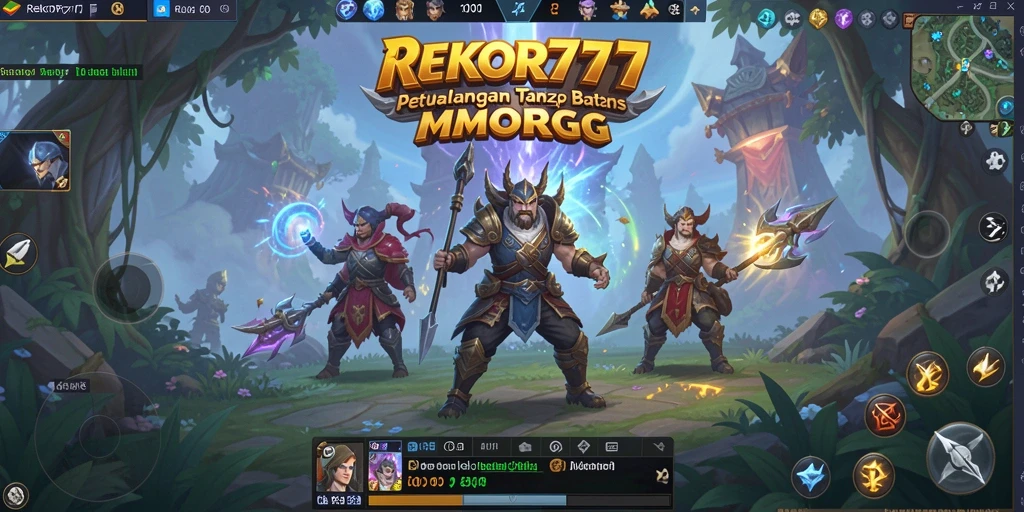 Tampilan menarik dari gameplay menantang dalam REKOR777.
