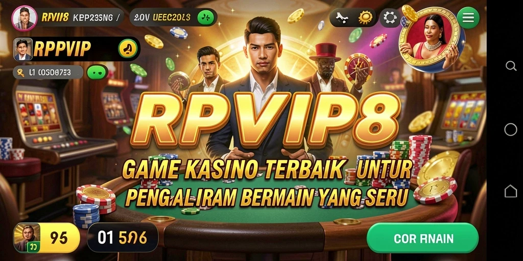 Screenshot RPVIP8 menampilkan gameplay Kasino yang menarik.