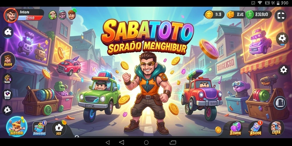 Screenshot gameplay SABATOTO dengan grafis menarik dan aksi seru.