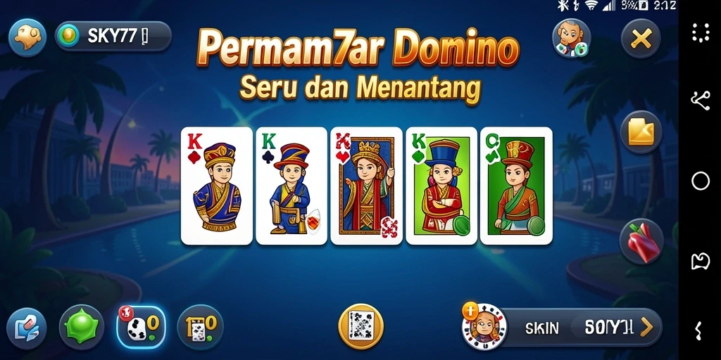 Tampilan permainan yang memukau dengan grafis yang menarik.