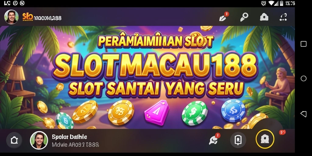 Tampilan gameplay SLOTMACAU188 yang mengasyikkan dan interaktif.