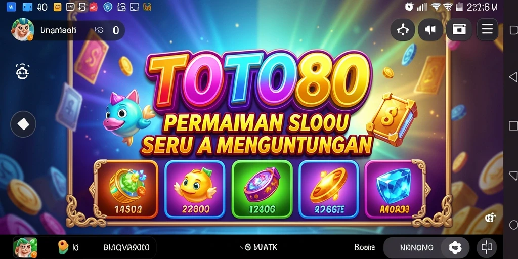 Tampilan gameplay TOTO80 yang menegangkan dan menghibur.