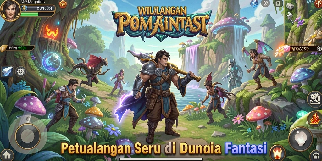 Tangkapan layar dari gameplay seru WIN199 di dunia petualangan.